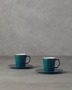 Hestia New Bone China 4 Pieces 2 Servings Coffee Cup Set 80 ml (view 8)