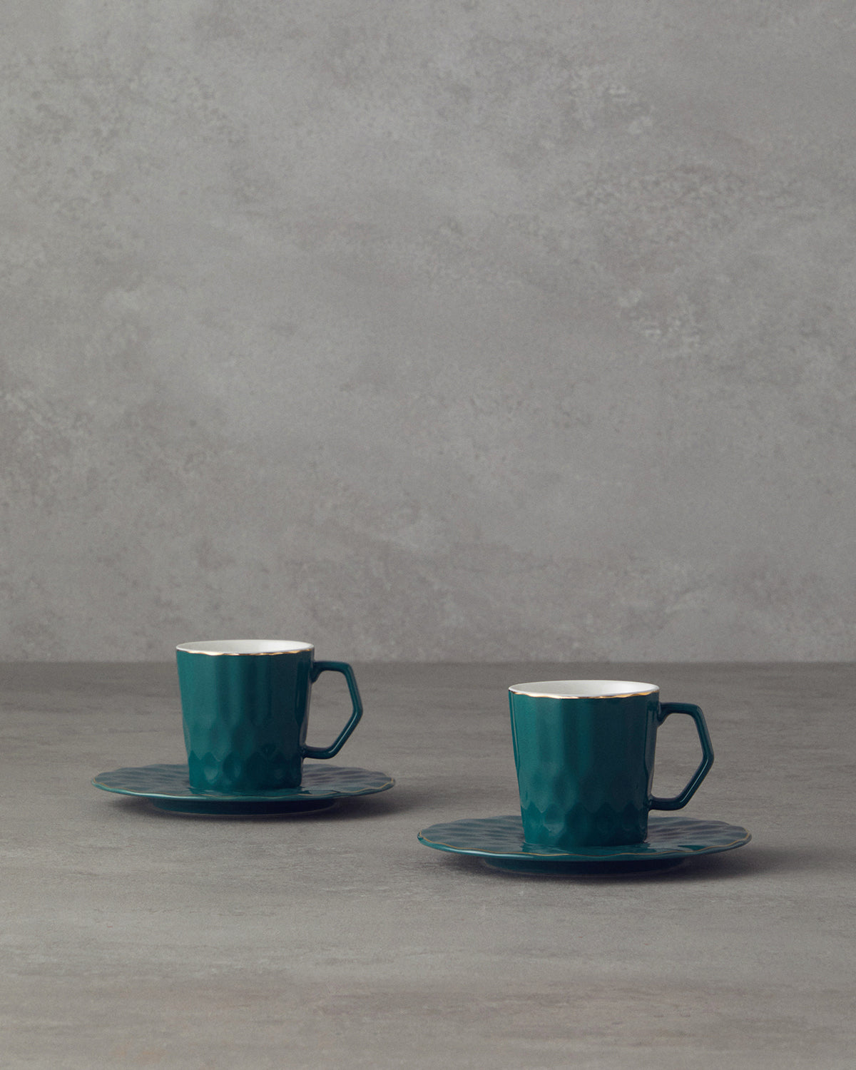 Hestia New Bone China 4 Pieces 2 Servings Coffee Cup Set 80 ml (view 8)