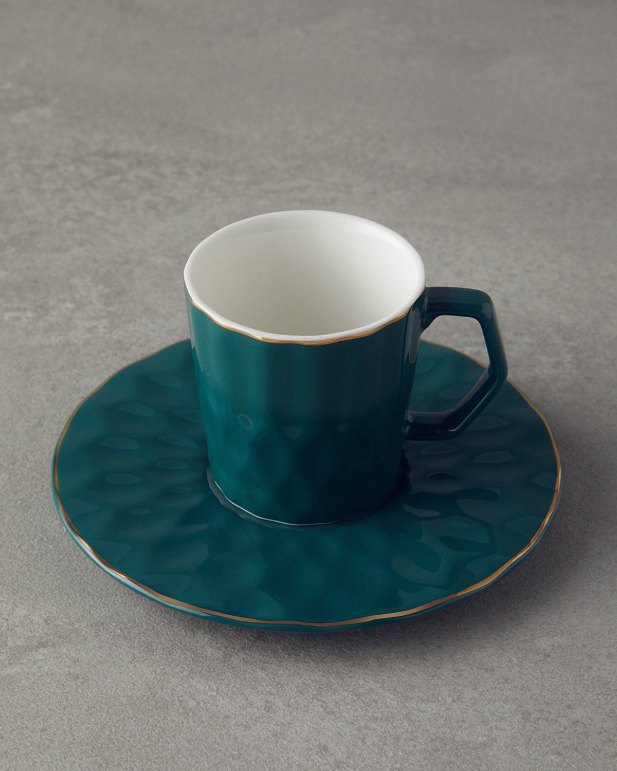 Hestia New Bone China 4 Pieces 2 Servings Coffee Cup Set 80 ml (view 9)