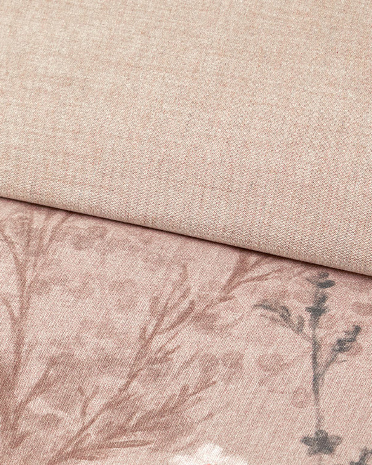Sweet Spring Soft Cotton with Digital Print Double Size Duvet Cover Set 200x220 cm Dusty Rose (view 4)