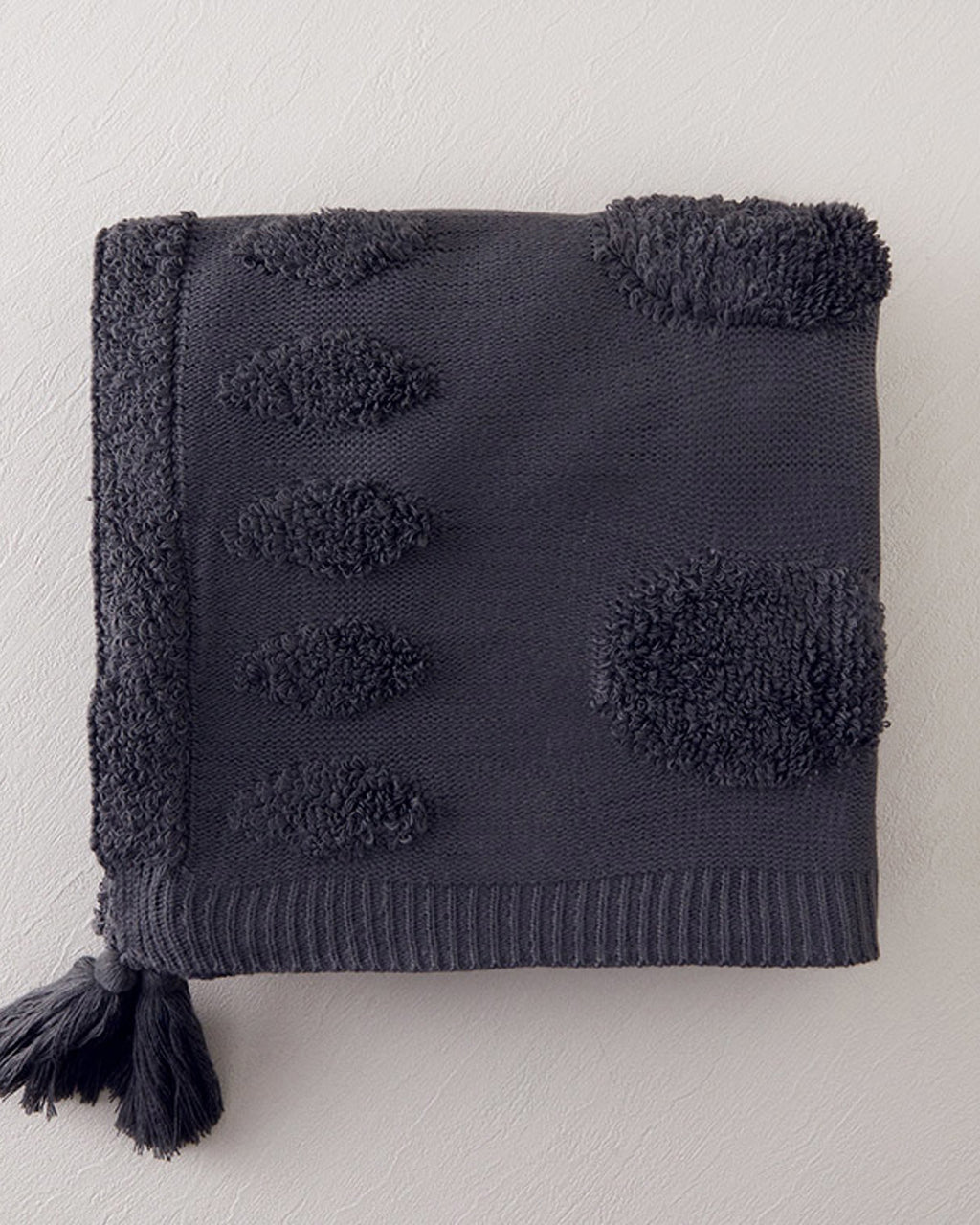 ComfyCover Knitwear Sofa Throw 130x170 cm Anthracite (view 3)