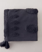 ComfyCover Knitwear Sofa Throw 130x170 cm Anthracite (view 3)