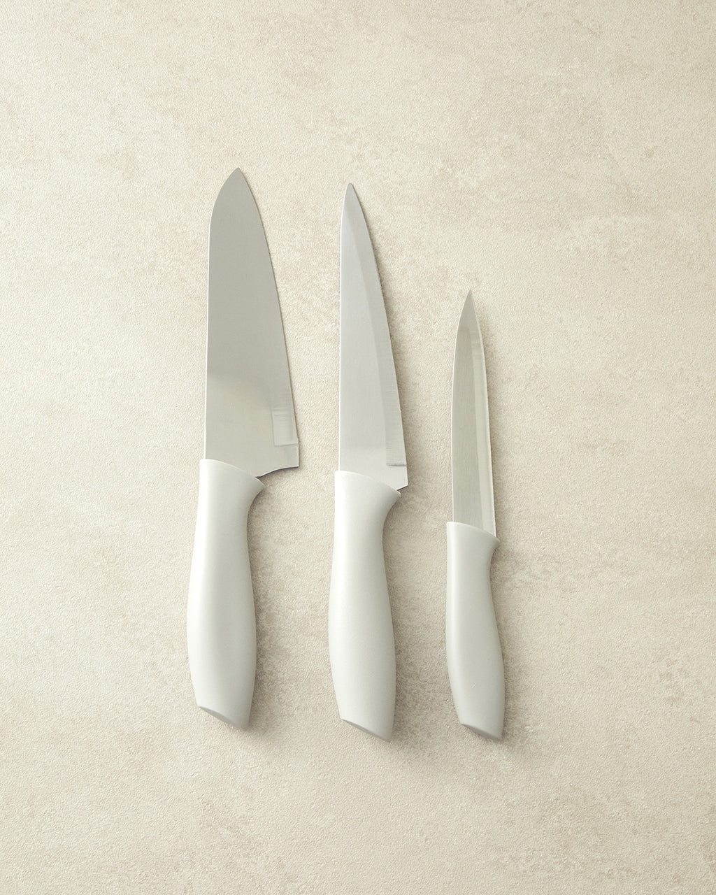 Cross Steel 3 pcs Chef Knife 22-27.5-27.5 cm Cream