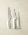 Cross Steel 3 pcs Chef Knife 22-27.5-27.5 cm Cream