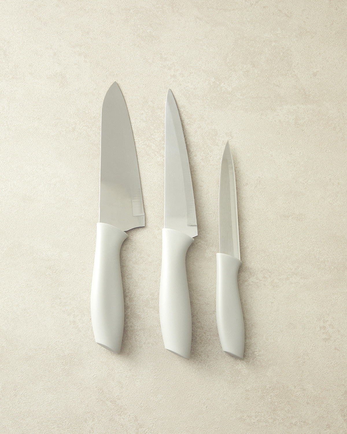 Cross Steel 3 pcs Chef Knife 22-27.5-27.5 cm Cream