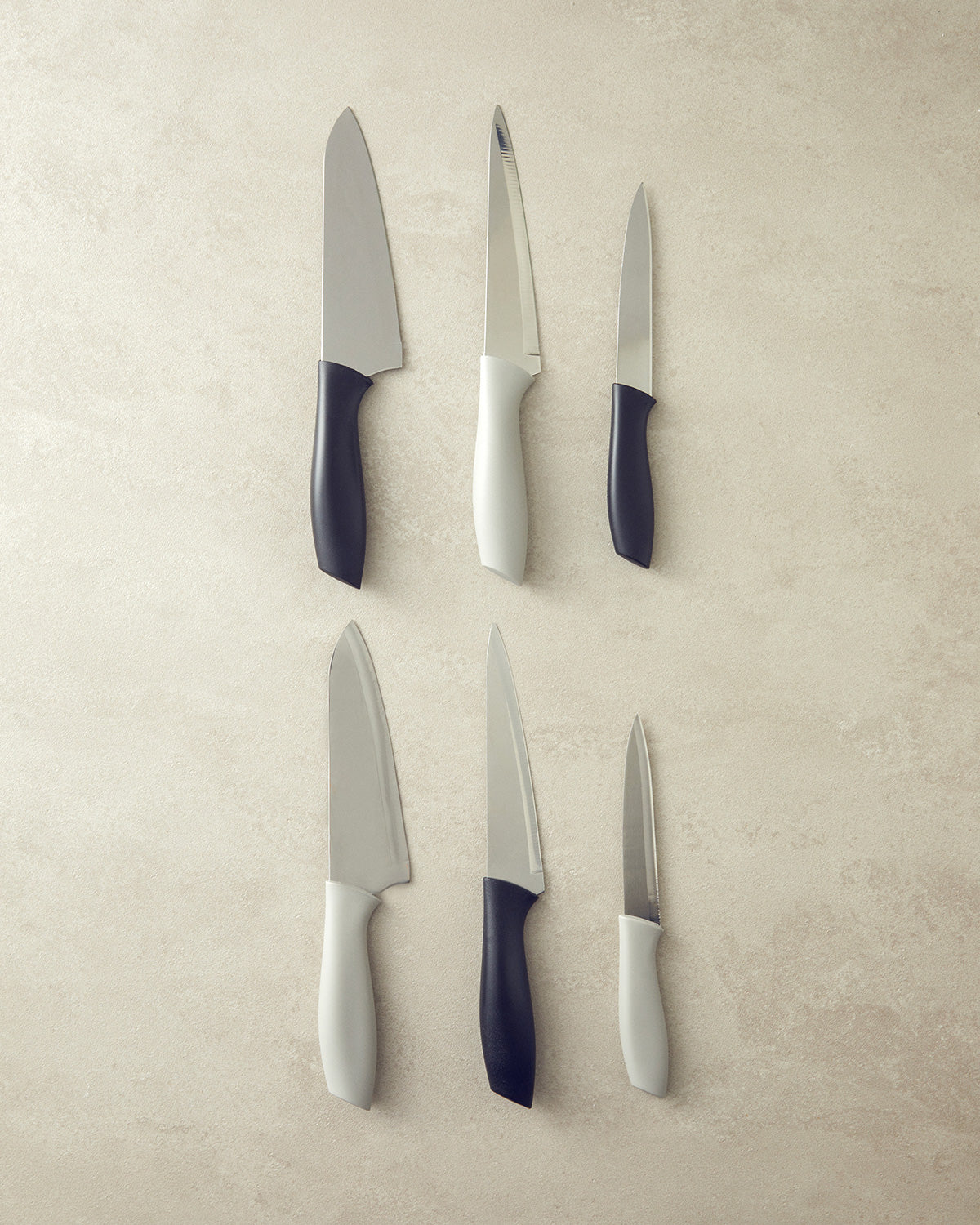Cross Steel 3 pcs Chef Knife 22-27.5-27.5 cm Cream (view 3)