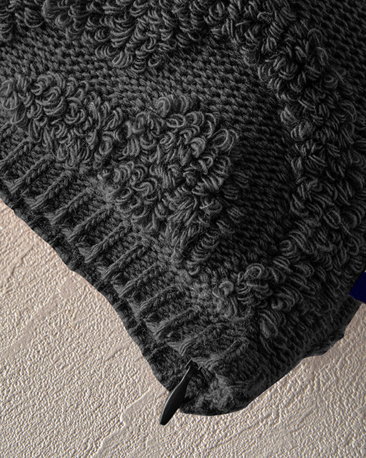 Knitwear Toss Pillow Cover 45x45 cm Anthracite (view 2)