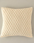 Velvety Knitwear Toss Pillow Cover 45x45 cm - Light Stone