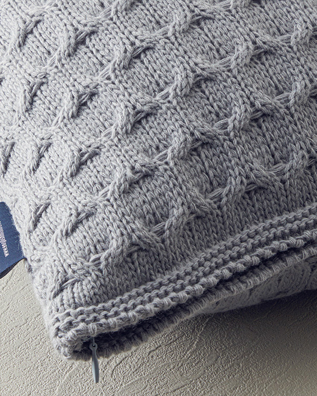 Velvety Knitwear Toss Pillow Cover 45x45 cm (view 5)