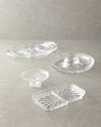 Cosmos Glass with 2 Sections Serving Ware 25x15 cm Transparent (view 3)