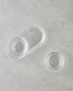 Miny Glass with Legs Serving Ware Transparent (view 3)