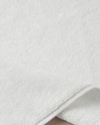 Viola Cotton Velvet Jacquard Foot Towel 50x70 cm Ecru (view 2)