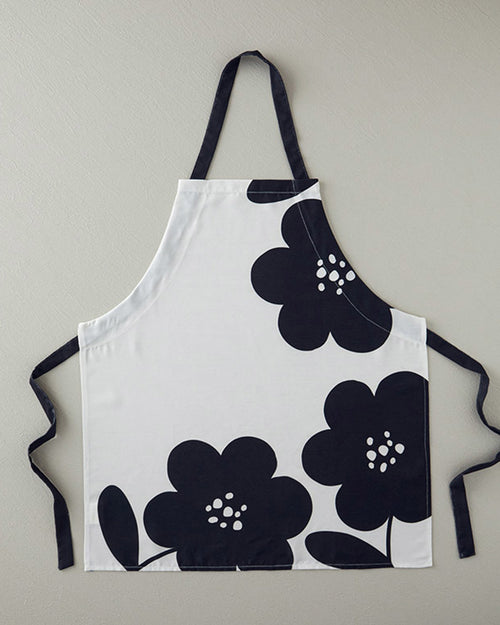 Bohemia Polyester Kitchen Apron 65x75 cm Black