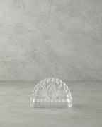 Meri Glass Napkin Holder 12.5x4x9 cm Transparent