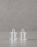 Yuna Glass Salt and Pepper Shaker 5.5x5.5x7 cm Transparent