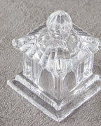 Yuna Glass Salt and Pepper Shaker 5.5x5.5x7 cm Transparent (view 3)
