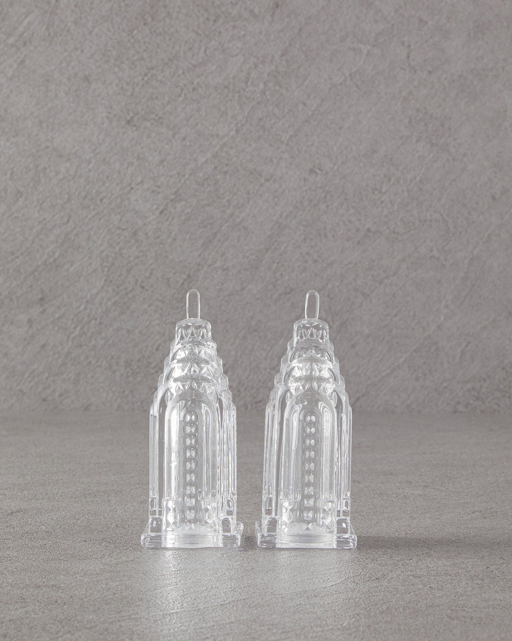 Kerry Glass Salt and Pepper Shaker 5.5x5.5x7 cm Transparent