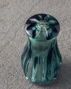 Glass Salt and Pepper Shaker 4x4x8 cm Green (view 3)