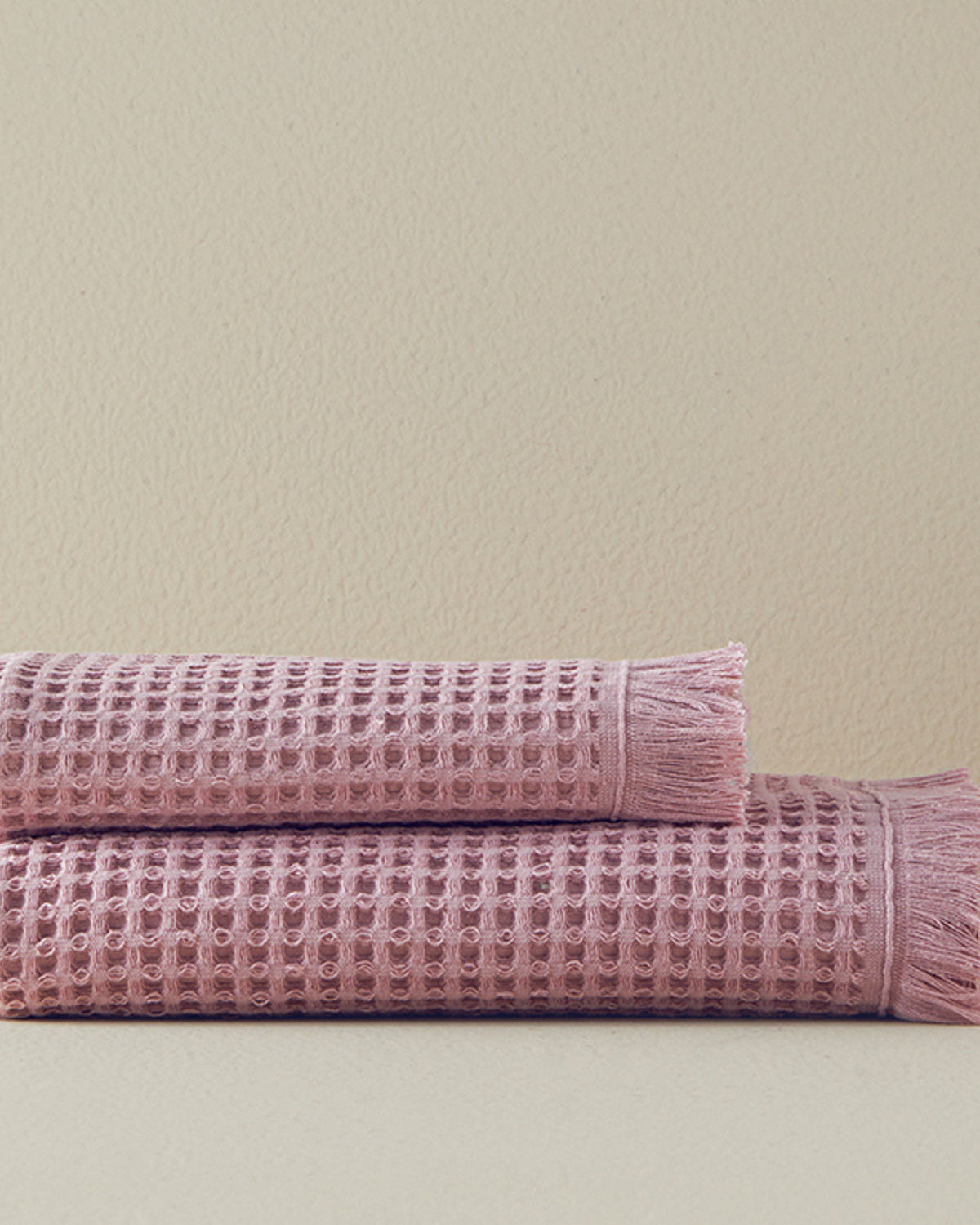 Sofya Cotton Waffle Face Towel 50x80 cm (view 3)
