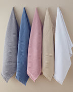 Sofya Cotton Waffle Bath Towel 70x140 cm Gray (view 4)