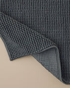 Paige Polyester Pasta Bath Mat Set 60x90+40x60 Anthracite (view 2)