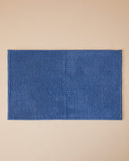 Paige Polyester Pasta Bath Mat 50x80 cm Blue