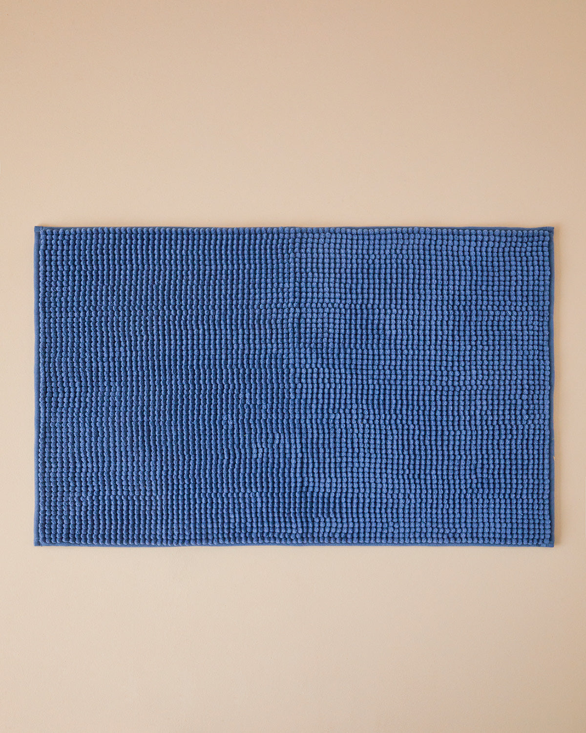 Paige Polyester Pasta Bath Mat 50x80 cm Blue