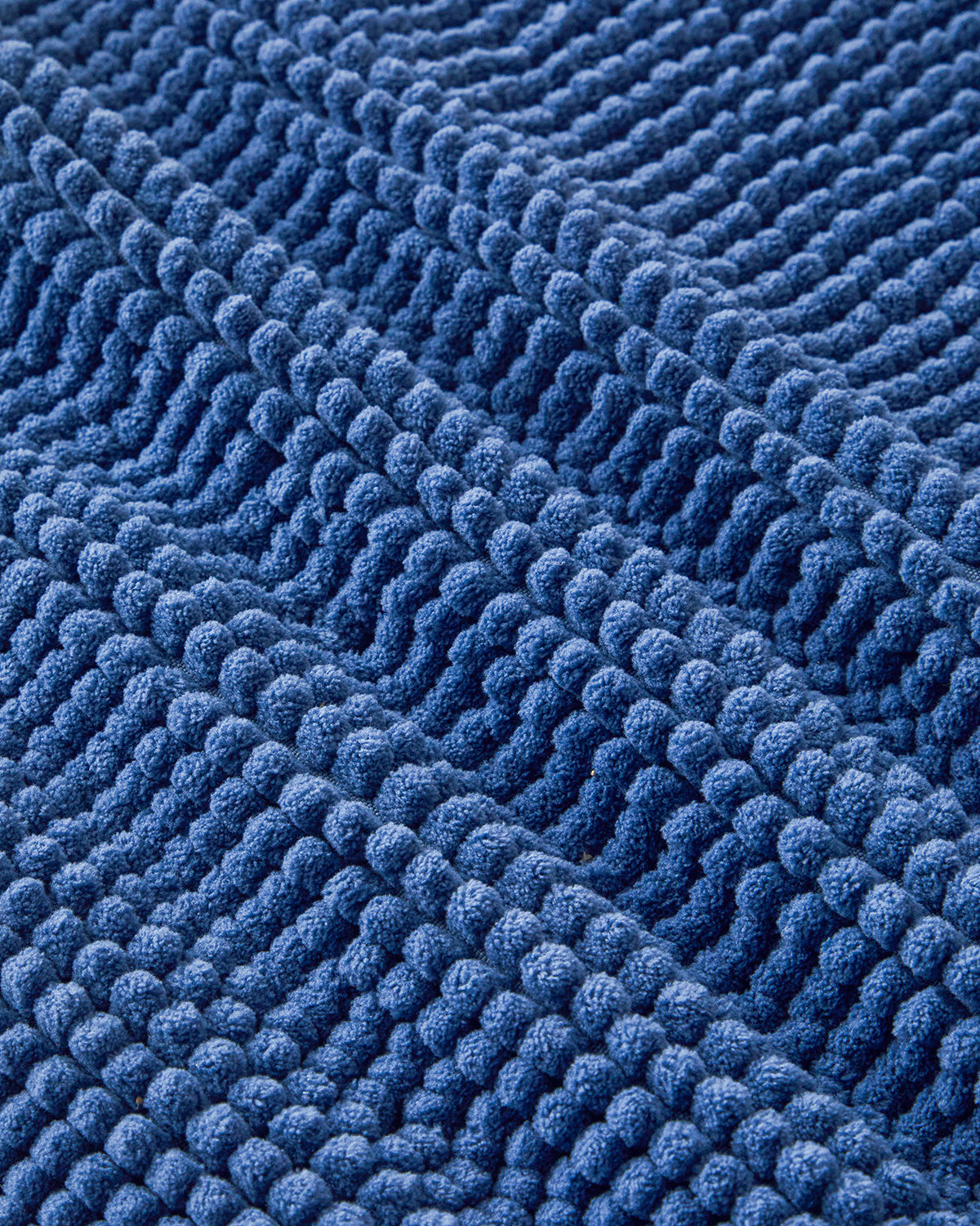 Paige Polyester Pasta Bath Mat 50x80 cm Blue (view 3)