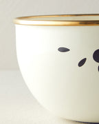Bohemia Enamel Bowl 18 cm White (view 3)