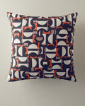 Trina Decorative Cushion 45x45 cm Ecru - Brick