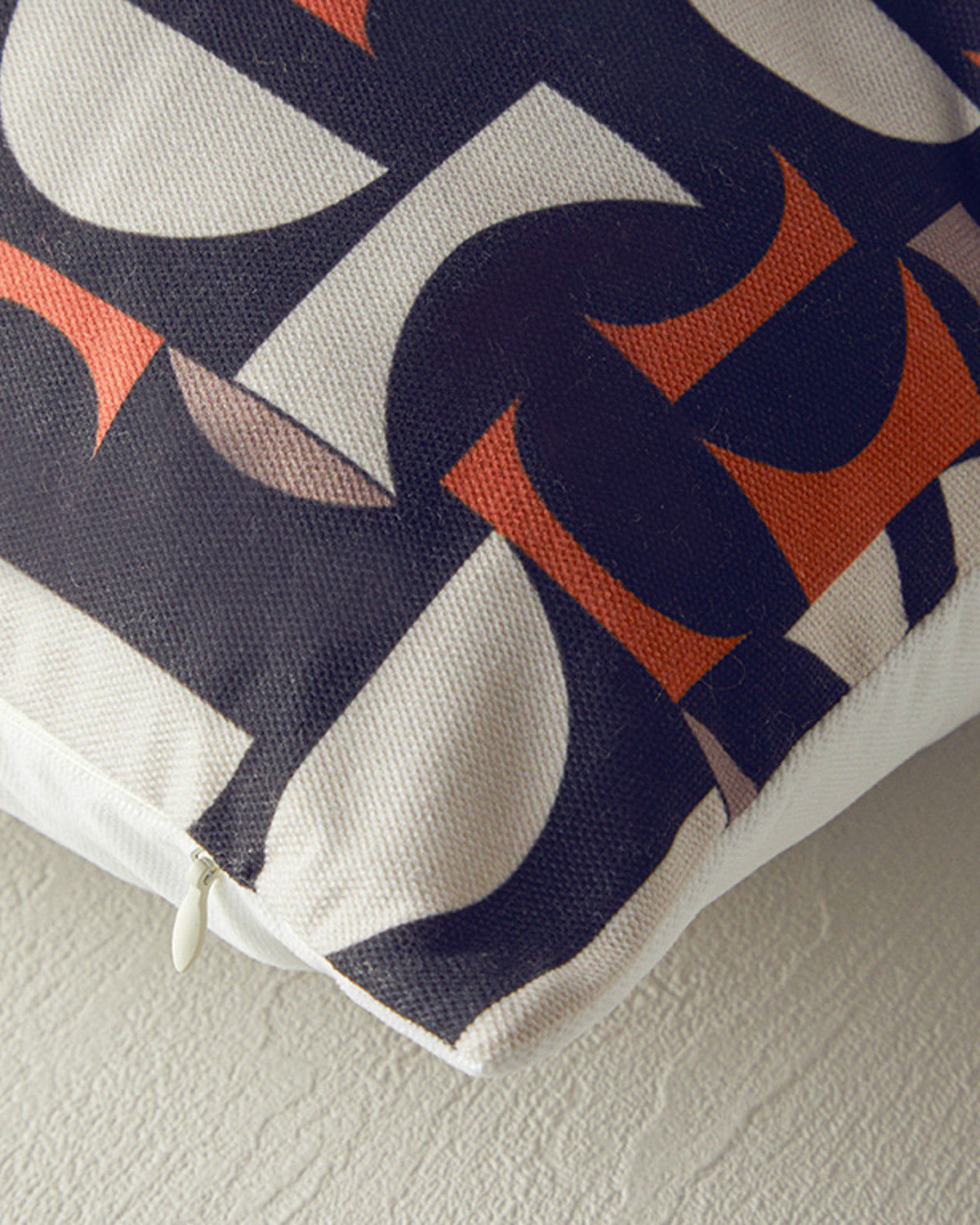 Trina Decorative Cushion 45x45 cm Ecru - Brick (view 2)