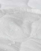 Cotton Polyester Leak-proof Mattress Topper + 30 cm White (view 11)