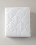 Cotton Polyester Leak-proof Mattress Topper + 30 cm White (view 12)