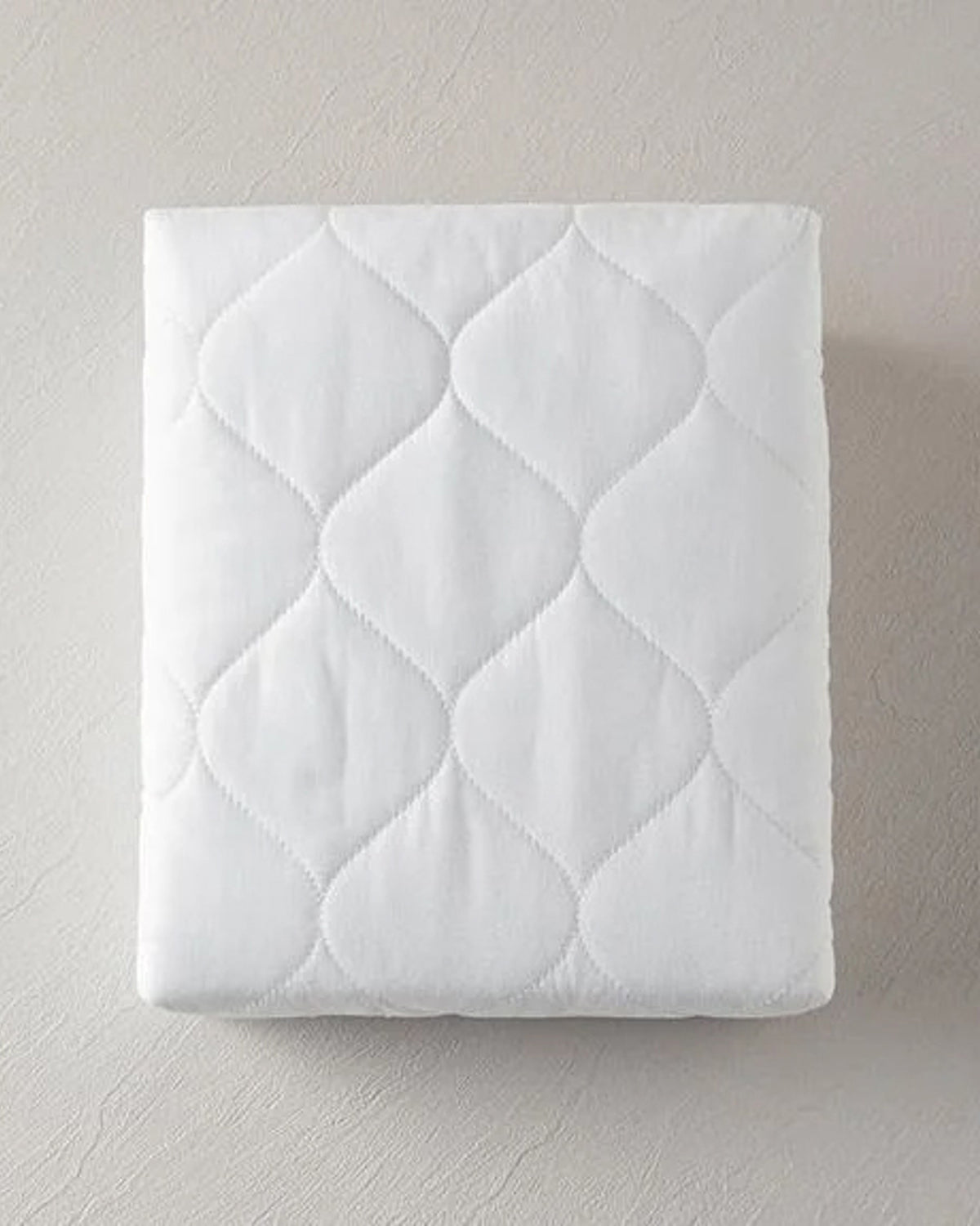 Cotton Polyester Leak-proof Mattress Topper + 30 cm White (view 12)
