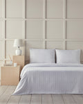 Imperial Premium Viscose Satin Double Size Duvet Cover Set 200x220 cm White