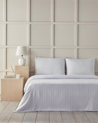 Imperial Premium Viscose Satin Double Size Duvet Cover Set 200x220 cm White
