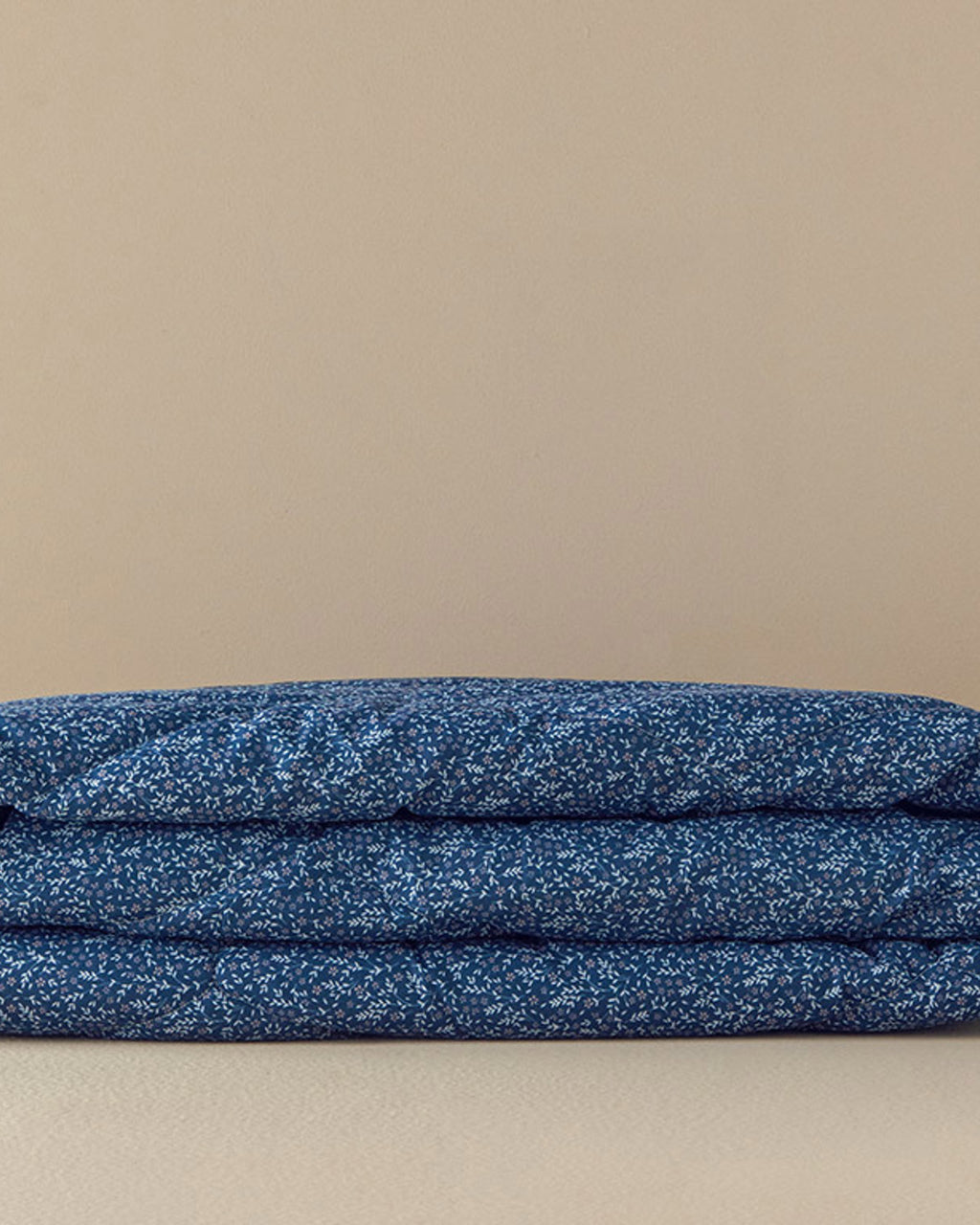 Polycotton Double Size Quilt 195x215 cm Blue