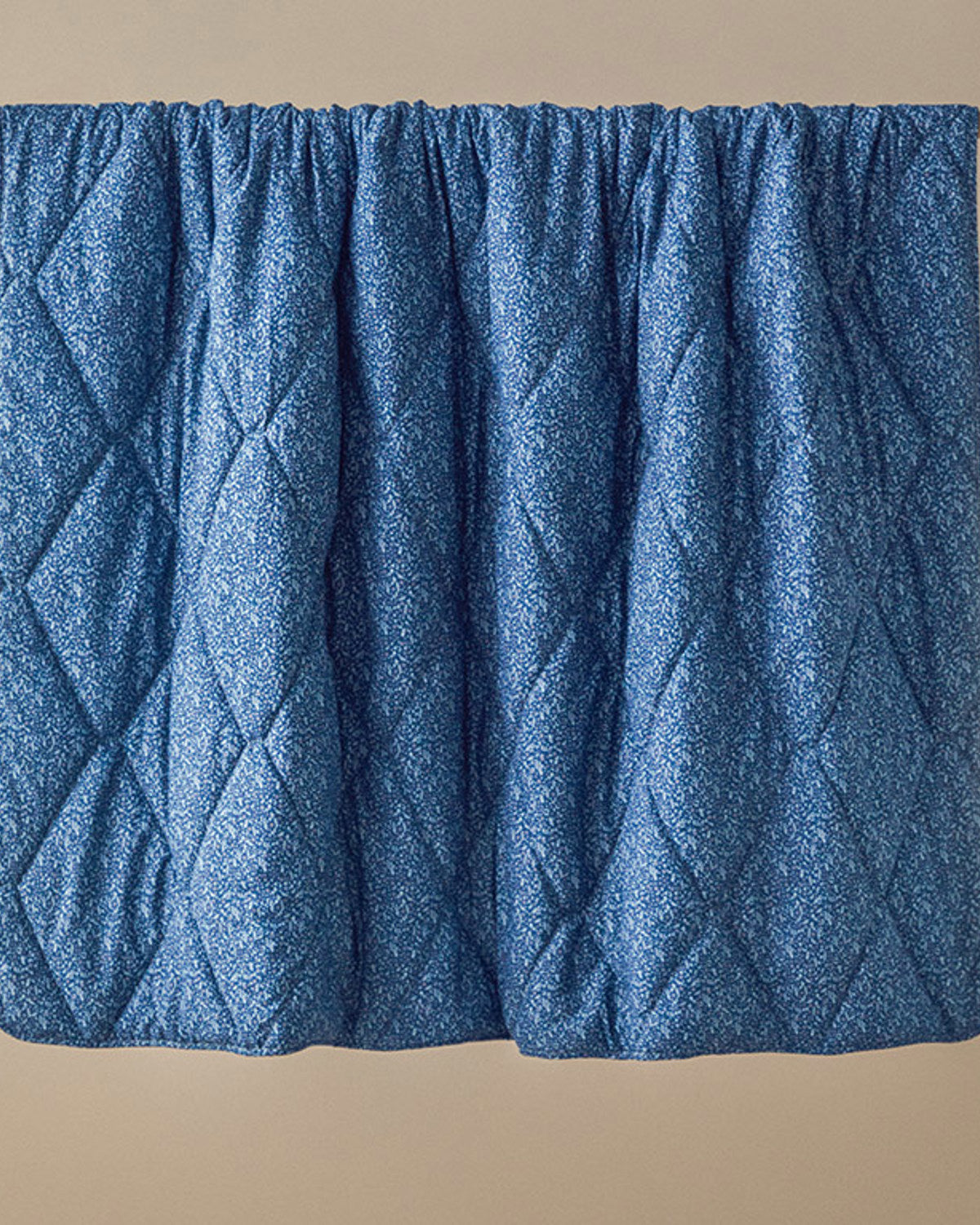 Polycotton Double Size Quilt 195x215 cm Blue (view 2)