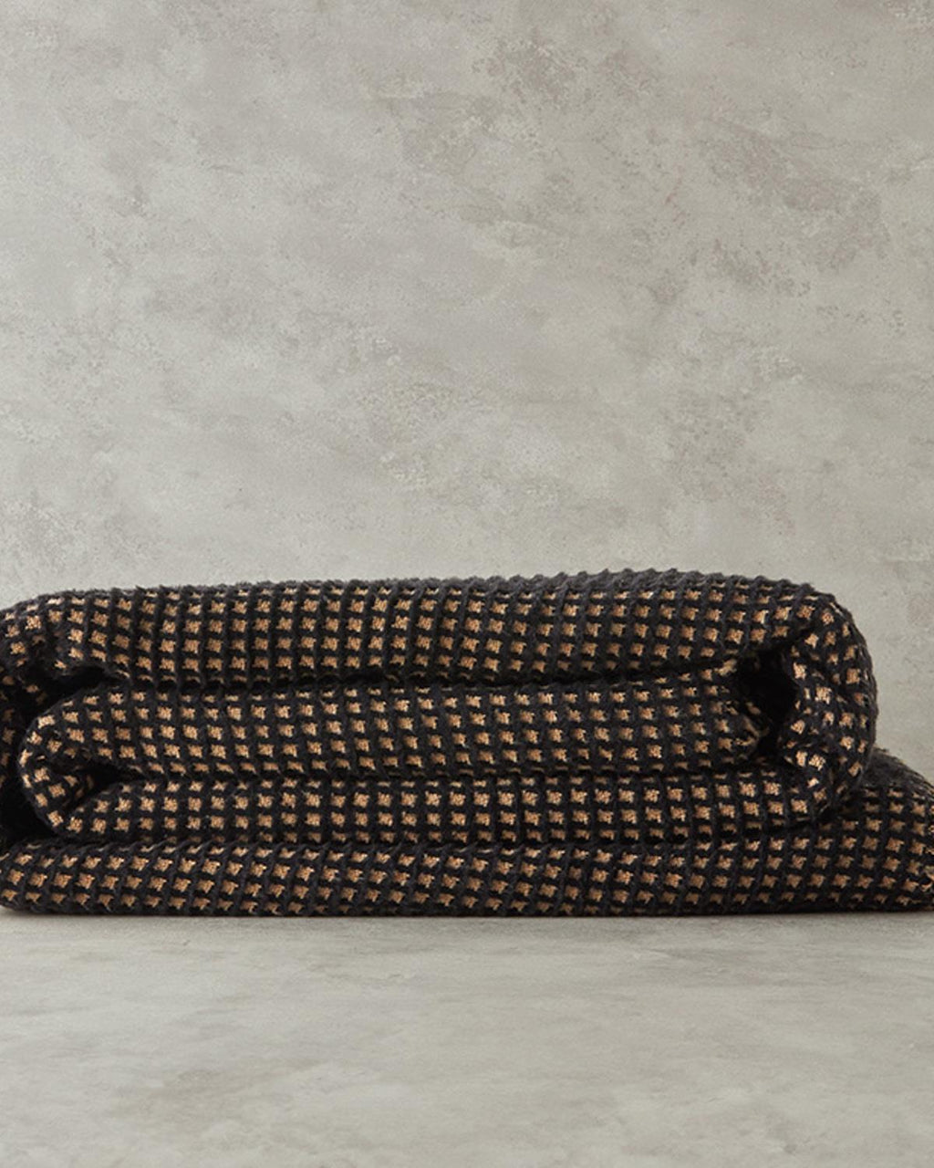 Plain Waffle Cotton TV Blanket 110x170 cm (view 3)