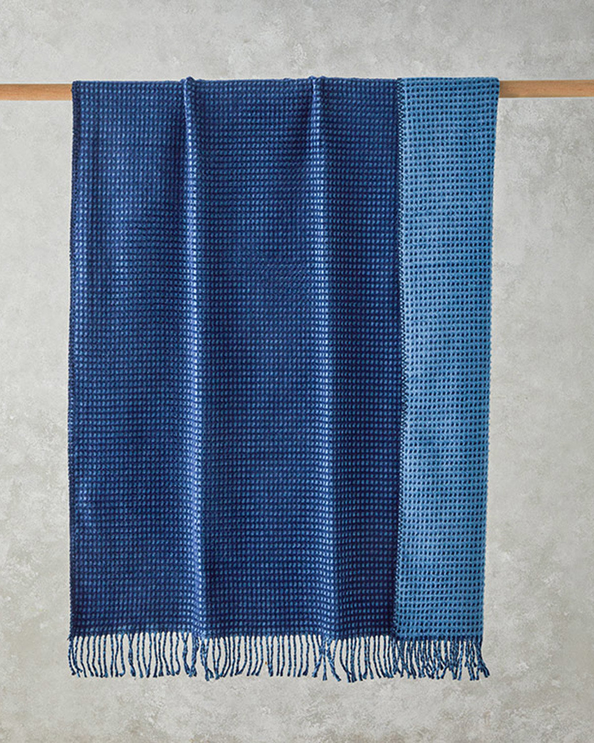 Plain Waffle Cotton TV Blanket 110x170 cm (view 6)