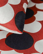 Cotton Duvet Cover Set Red (view 4)