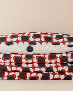 Cotton Duvet Cover Set Red (view 8)