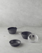 Terra Aluminum 5 Pieces Cook&Store Set 16 cm Anthracite