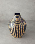 Bohemio Bamboo Vase 25x35 cm Black