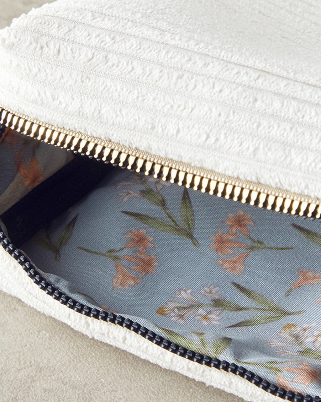 Maggy Makeup Bag 6.5*10*17 cm Ecru (view 3)