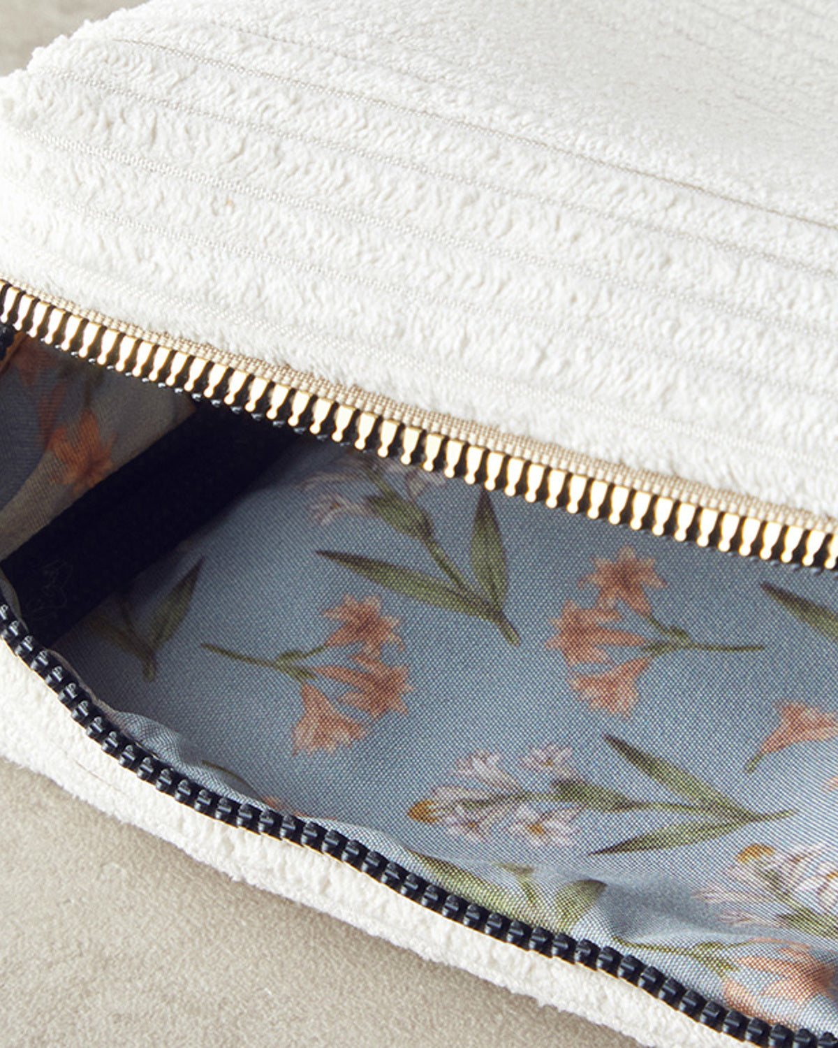 Maggy Makeup Bag 6.5*10*17 cm Ecru (view 3)