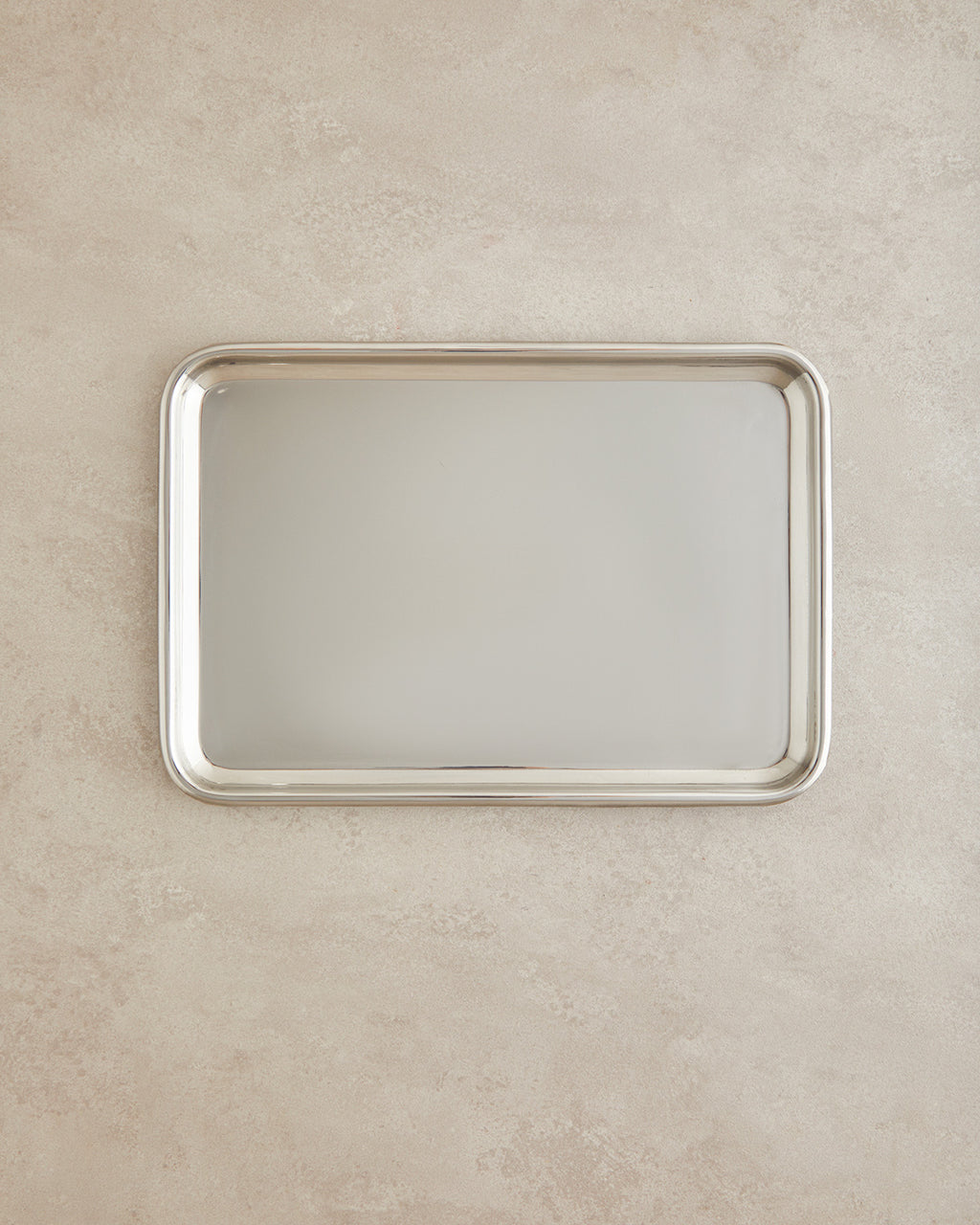 Stainless Steel Tray Silver - 35 cm (view 2)