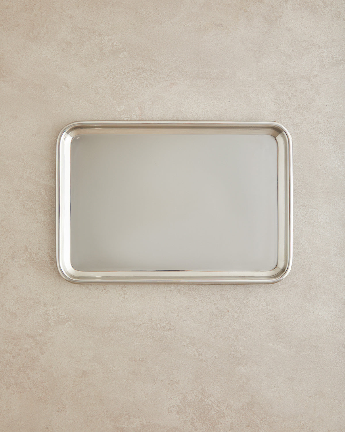 Stainless Steel Tray Silver - 35 cm (view 2)