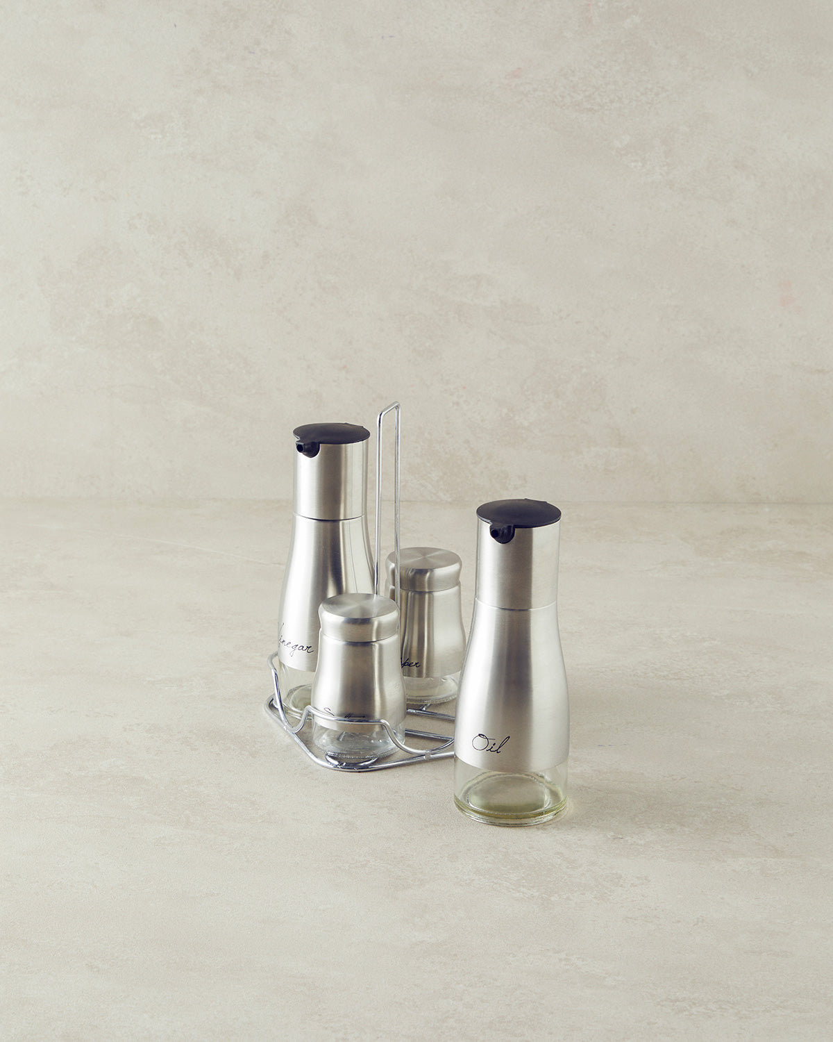Gigi Glass 4 Pieces Oil Bottle 160 ml-310 ml (view 6)