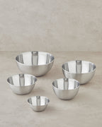 Enrica Stainless Steel Bowl 16x16.5 cm Silver (view 3)